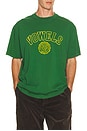 view 1 of 4 Faded Collegiate Tee in Green