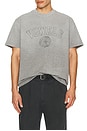 view 3 of 4 T-SHIRT FADED COLLEGIATE in Grey Heather