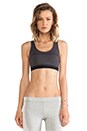 view 1 of 4 Cortex Bra in Charcoal