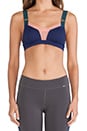 view 4 of 4 Stripe B Bra in Navy