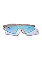 view 7 of 7 Shield Sunglasses in Silver