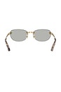 view 5 of 4 Oval Sunglasses in Gold Versace