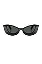 view 1 of 4 Cat Eye Sunglasses in Black