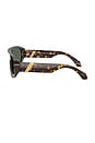 view 4 of 4 Shield Sunglasses in Dark Havana