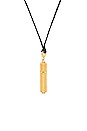 view 2 of 4 Cora Necklace in Gold Matte