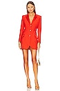 view 1 of 4 Oliver Blazer Dress in Cosmopolitan Red