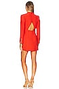 view 3 of 4 Oliver Blazer Dress in Cosmopolitan Red