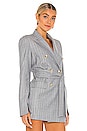 view 2 of 4 VESTIDO BLAZER MARISSA in Pinstripes