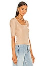 view 2 of 4 Tiffany Knit Top in Beige