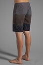 view 3 of 6 Faded Boardshort en Black/Purple in Black & Purple