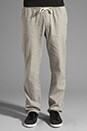 view 1 of 7 Travel Pant in Charcoal Chambray