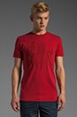 view 1 of 4 Kelp Forest Tee in Baked Apple Red