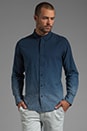 view 1 of 5 Shades Shirt in Ensign Blue Dip-Dye