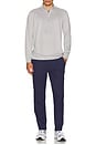 view 4 of 4 Performance Fleece Quarter Zip in Grey