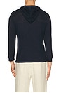 view 2 of 4 BOUCLE JERSEY 후디 in Navy
