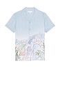 view 1 of 4 Premium Camp Shirt in Light Blue