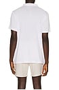 view 2 of 4 Boucle Jersey Polo in White