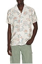 view 1 of 4 Textured Camp Shirt in Ivory
