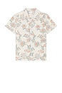 view 4 of 4 Textured Camp Shirt in Ivory