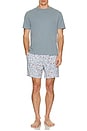 view 5 of 5 4 Way Stretch Swim Shorts in Multi