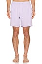 view 3 of 3 Performance Stretch Lined Swim Shorts in Lilac