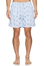 view 3 of 4 Ponji Swim Shorts in Light Blue