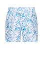 view 2 of 3 4 Way Stretch Volley Swim Short in White