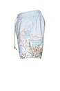view 4 of 6 Ponji Swim Volley Swim Short in Light Blue