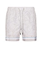 view 1 of 4 Ponji Swim Volley Swim Short in Tan