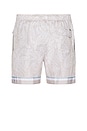 view 2 of 4 Ponji Swim Volley Swim Short in Tan