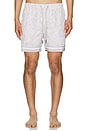view 3 of 4 Ponji Swim Volley Swim Short in Tan