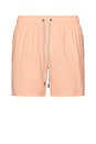 view 1 of 4 Vintage Wash Volley Swim Shorts in Peach