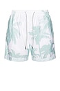 view 1 of 4 Ponji Swim Short in White