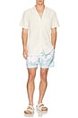 view 4 of 4 Ponji Swim Short in White