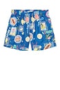 view 4 of 4 Ponji Swim Volleys in Blue