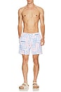 view 3 of 5 TRUNKS NATACIÓN VOLLEY in White