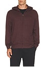 view 1 of 4 Ponto Full Zip Hoodie in Boysenberry Heathe