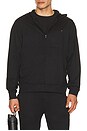 view 1 of 4 Ponto Full Zip Hoodie in Black Heather