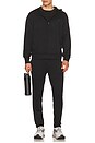 view 3 of 4 Ponto Full Zip Hoodie in Black Heather