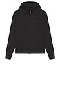 view 4 of 4 Ponto Full Zip Hoodie in Black Heather