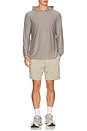 view 3 of 5 Strato Tech Hoodie in Heather Grey