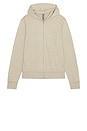 view 4 of 5 Ponto Full Zip Hoodie in Truffle Heather
