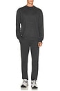 view 3 of 4 Ponto Performance Crew Pullover in Charcoal Heather