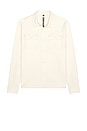 view 4 of 5 Waffle Shirt Jacket in Natural