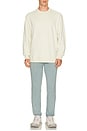 view 4 of 5 PANTALON PONTO in Misty Blue Heather