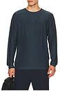 view 1 of 4 Strato Tech Long Sleeve Tee in Navy Heather