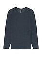 view 4 of 4 Strato Tech Long Sleeve Tee in Navy Heather