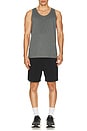 view 3 of 4 Tradewind Performance Tank 2.0 in Heather Grey