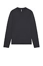 view 4 of 5 Ponto Performance Long Sleeve Tee in Midnight Heather
