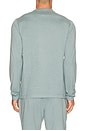 view 2 of 5 Ponto Performance Long Sleeve Tee in Misty Blue Heather